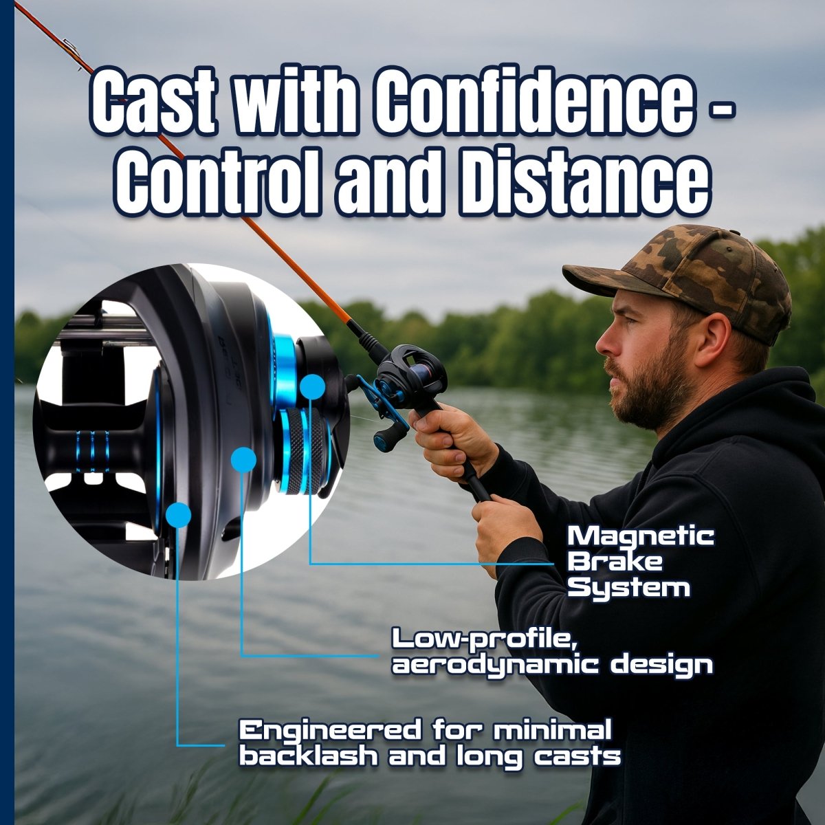 Baitcasting Fishing Reel – ProSpin Edition - The Snag Bin