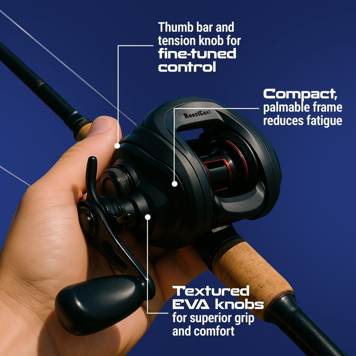 Baitcasting Fishing Reel – ReactCast Edition - The Snag Bin