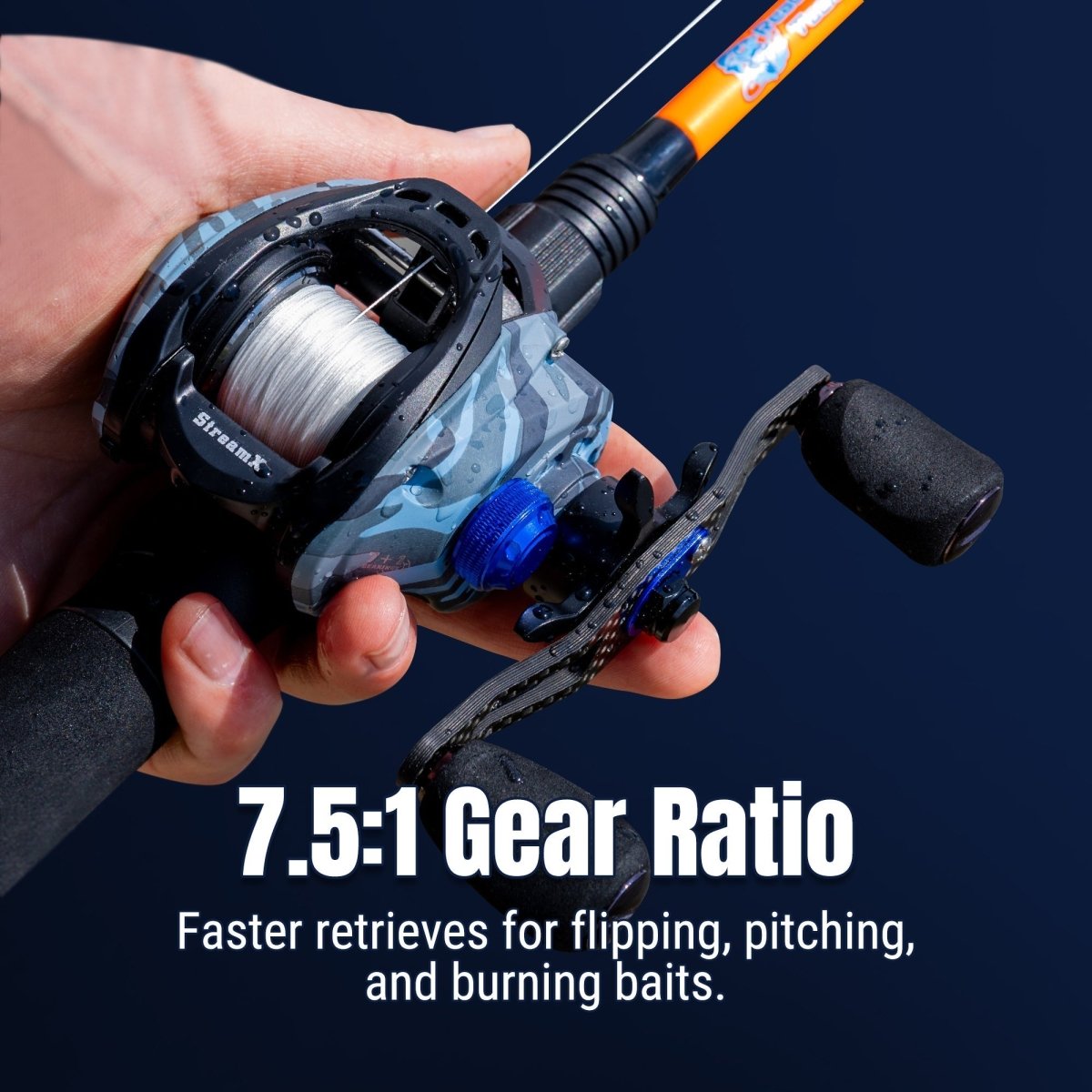 Baitcasting Fishing Reel - StreamX Edition - The Snag Bin