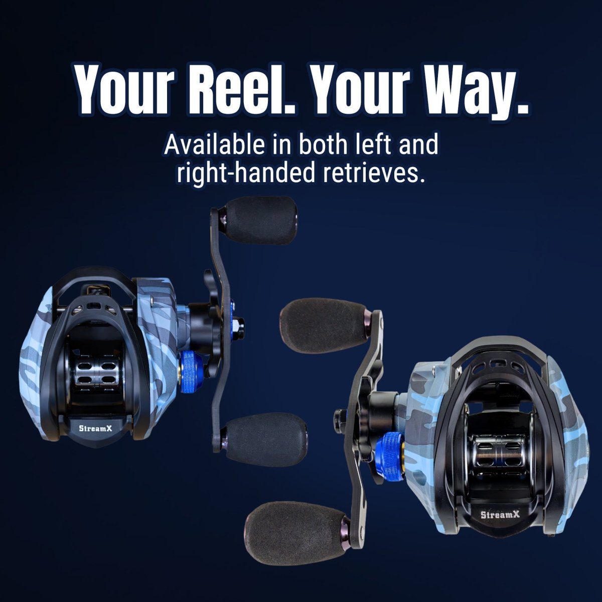 Baitcasting Fishing Reel - StreamX Edition - The Snag Bin