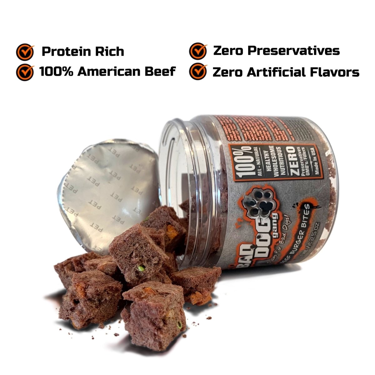 Beef Burger Bites - The Snag Bin