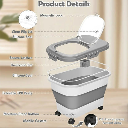 Best 20 Lb Pet Food Containers with Wheels and Lids - The Snag Bin