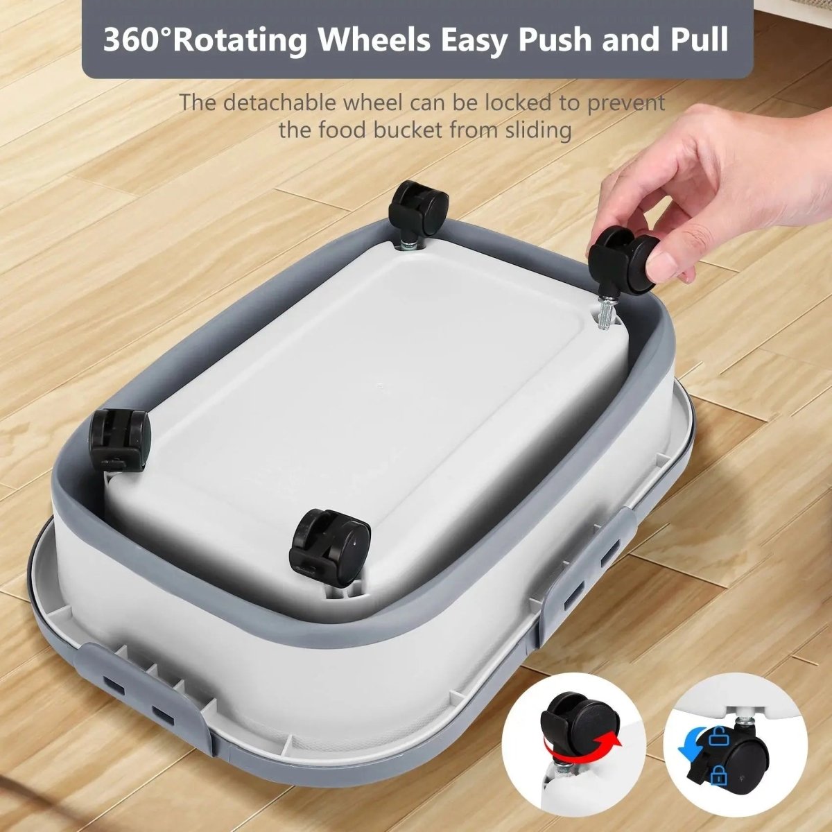 Best 20 Lb Pet Food Containers with Wheels and Lids - The Snag Bin
