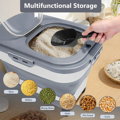 Best 20 Lb Pet Food Containers with Wheels and Lids - The Snag Bin