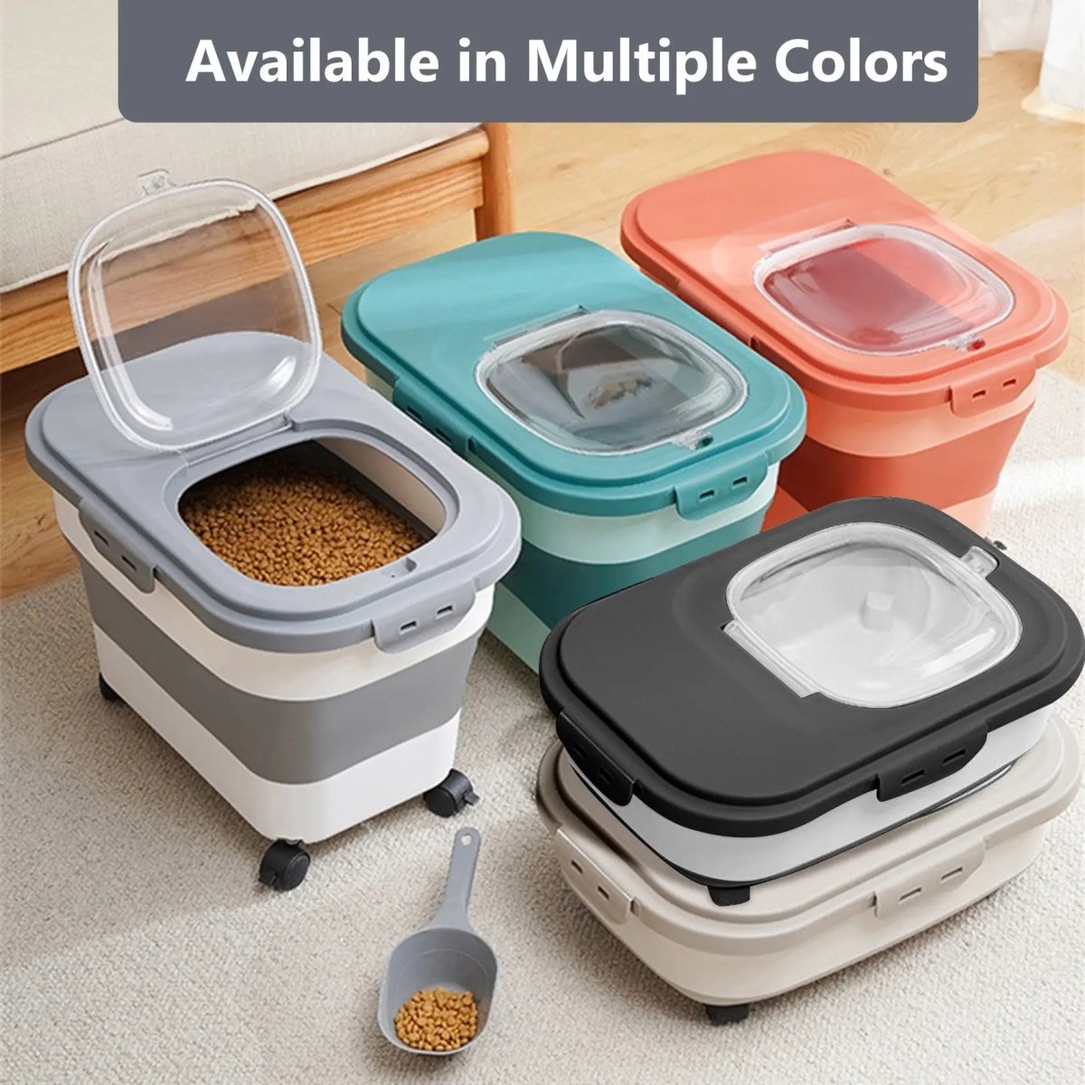 Best 20 Lb Pet Food Containers with Wheels and Lids - The Snag Bin