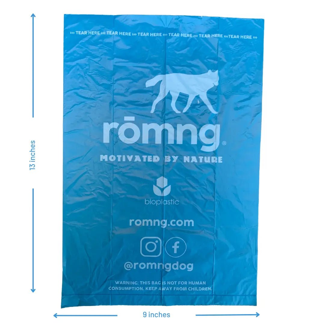 Bio - based Dog Poop Bags with Bamboo - The Snag Bin