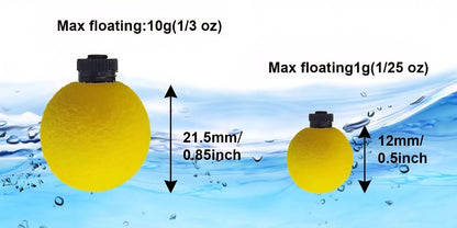 Biodegradable Micro Strike Indicator Floats "The Floater" - The Snag Bin
