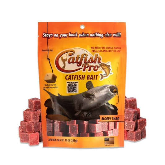 Bloody Shad Catfish Bait - The Snag Bin