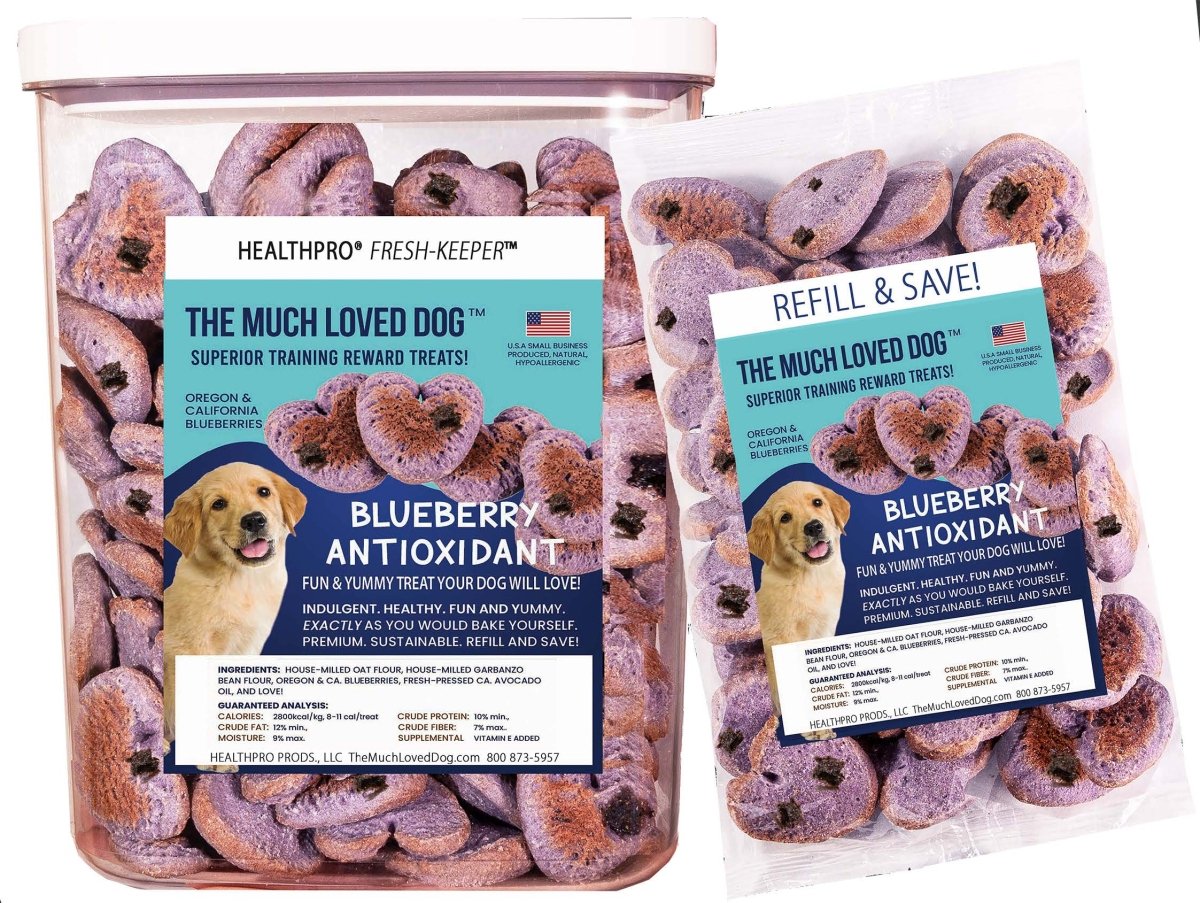 Blueberry Antioxidant Training Treats 5.5oz - The Snag Bin