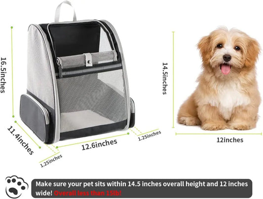 Bubble Backpack Pet Carriers for Cats and Dogs - The Snag Bin