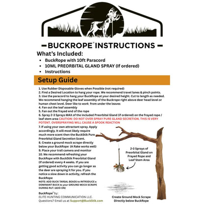 BUCK ROPE - The Snag Bin