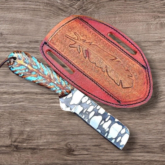 Bull Cutter - Custom Handmade 8 - Inch J2 Steel Knife - The Snag Bin