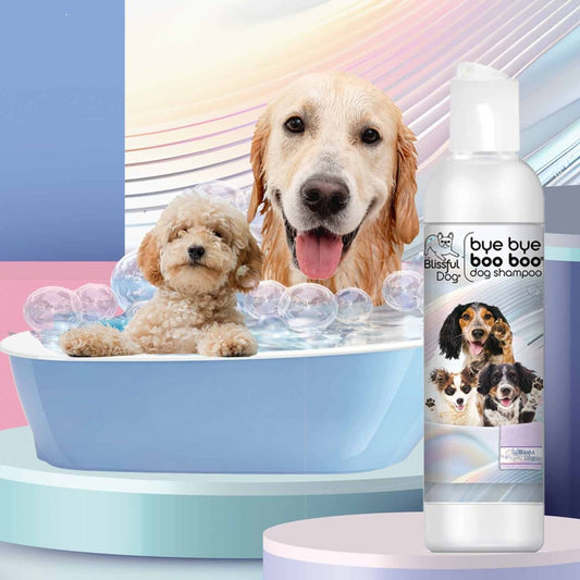 Bye Bye Boo Boo™ Dog Shampoo & Bar Soap - The Snag Bin