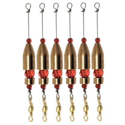 Carolina Ready Rigs 6 Pieces - Pre Rigged - The Snag Bin