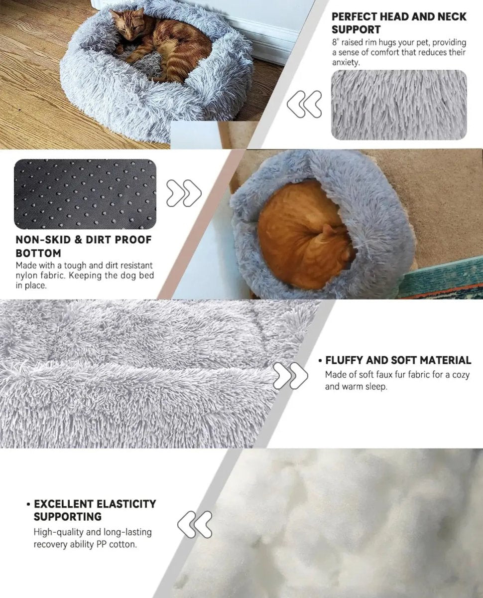 Cat Bed for Indoor Cats and small dogs - The Snag Bin