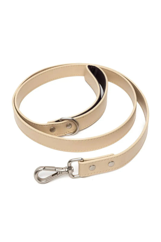 Champagne Leather Dog Leash - The Snag Bin