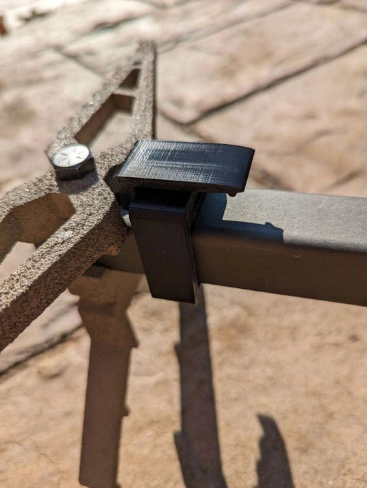 Climbing Stick Caddy for 1" Square Tubing - The Snag Bin