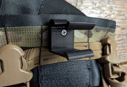 Climbing Stick Molle Caddy for 1" Square Tubing - The Snag Bin