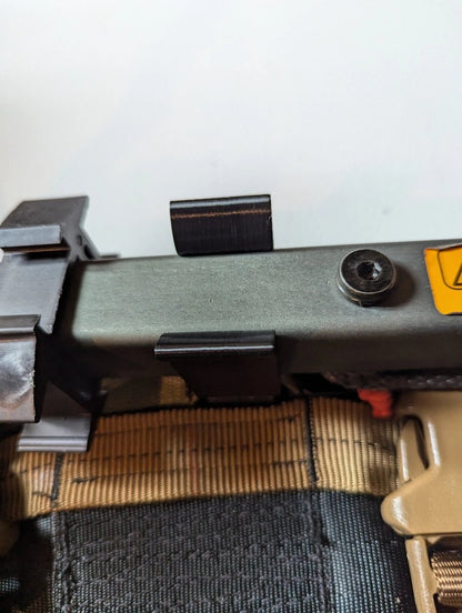 Climbing Stick Molle Caddy for 1" Square Tubing - The Snag Bin