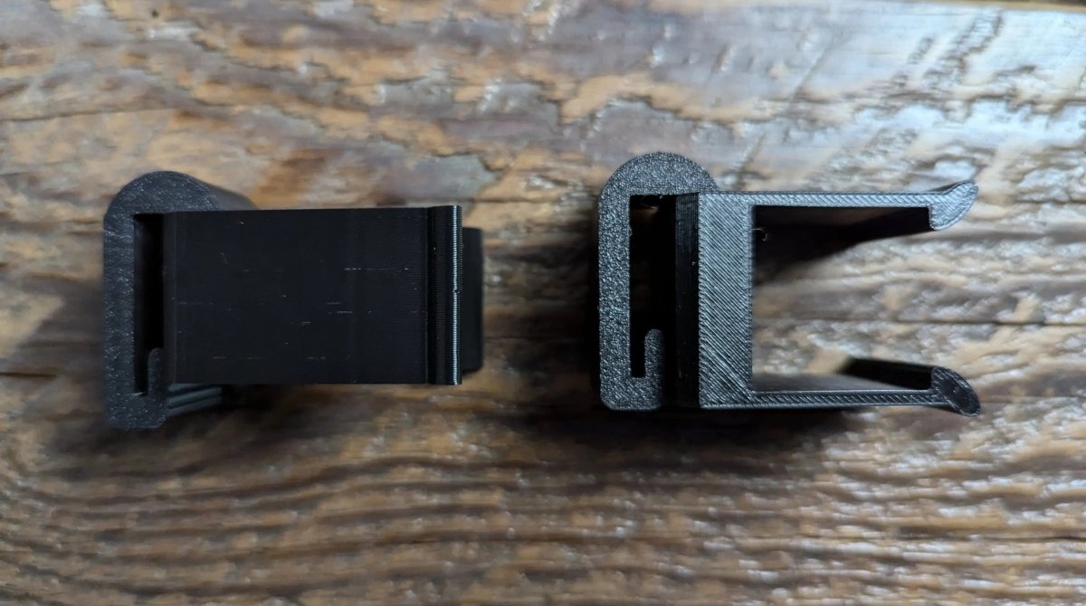 Climbing Stick Molle Caddy for 1" Square Tubing - The Snag Bin