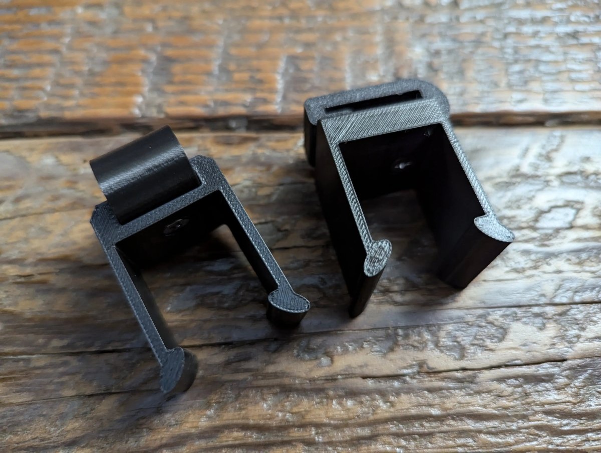 Climbing Stick Molle Caddy for 1" Square Tubing - The Snag Bin