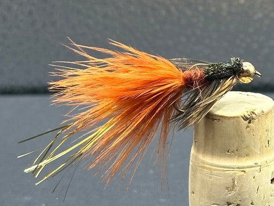 Clouser Swimming Nymph Hand Tied by Bob Clouser with Autographed Card - The Snag Bin