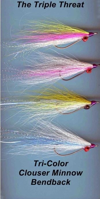 Clouser's Triple Threat Bendbacks - The Snag Bin