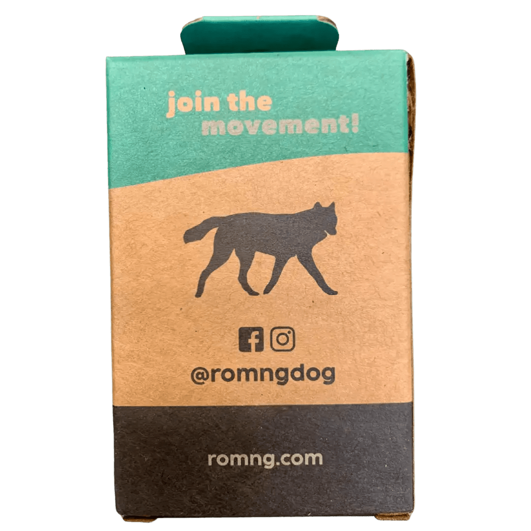 Compostable Dog Poop Bags + Bamboo Dispenser - The Snag Bin