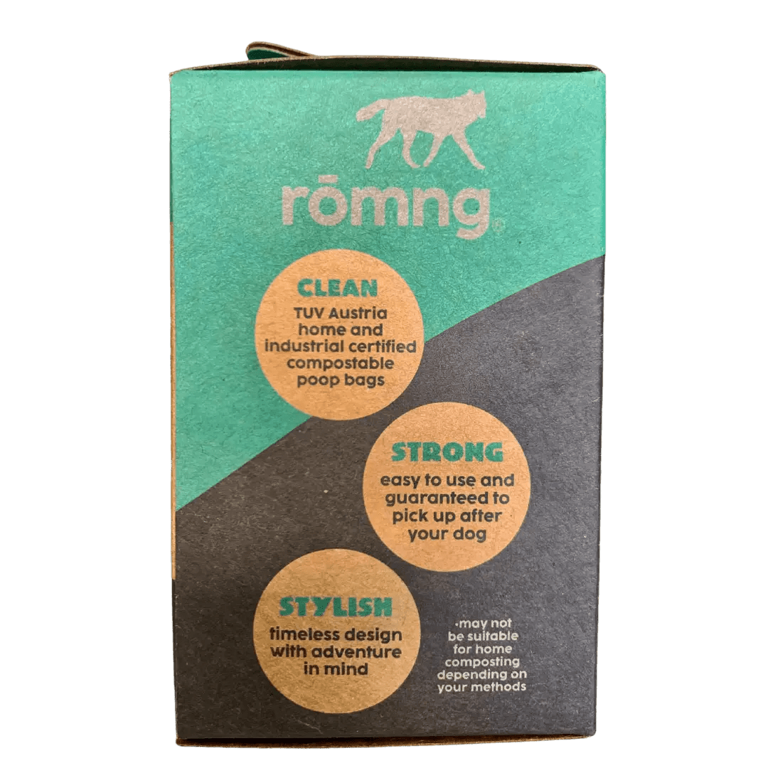 Compostable Dog Poop Bags + Bamboo Dispenser - The Snag Bin