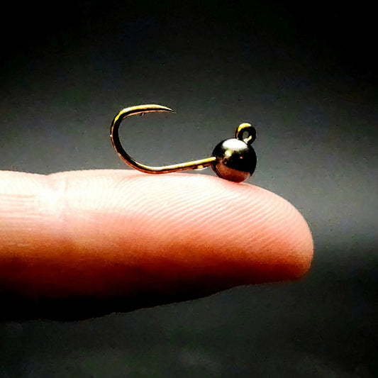 Creek Life Barbed Tungsten Bead Jig Heads - The Snag Bin