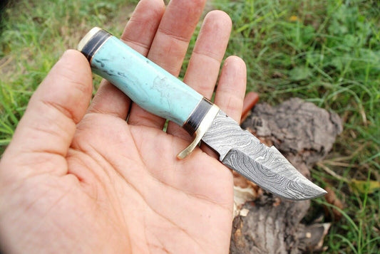 Custom Handmade Best Survival Knife - Damascus Steel - The Snag Bin