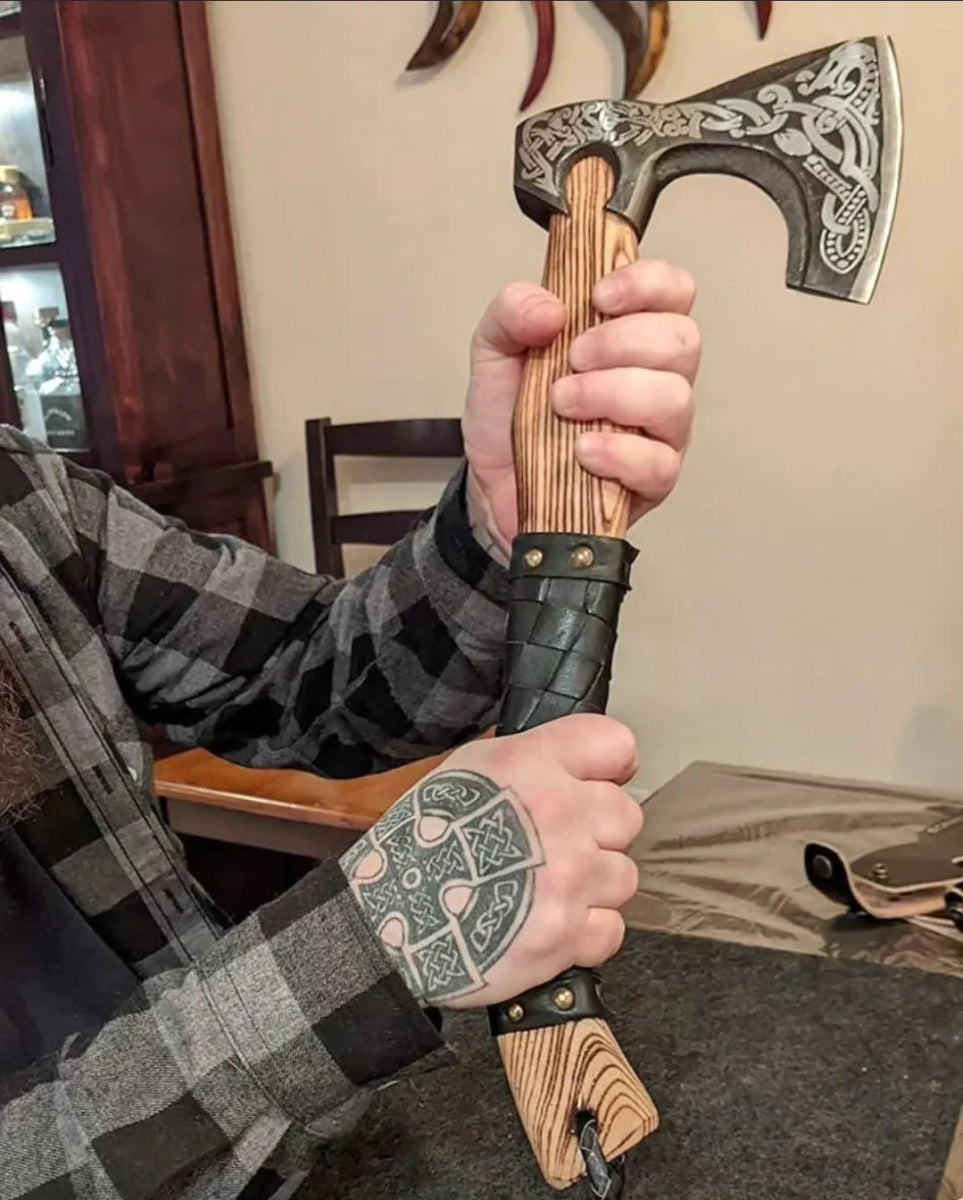 Custom Handmade Viking Axe - The Snag Bin