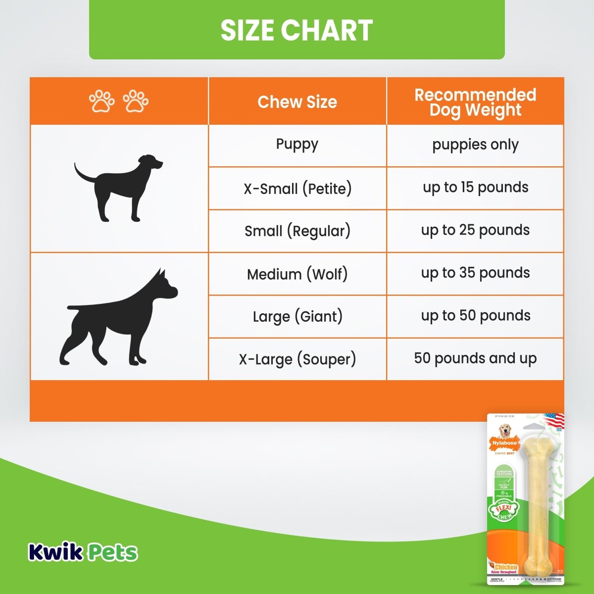 Dental Bone Giant Size Chicken Flavored - The Snag Bin