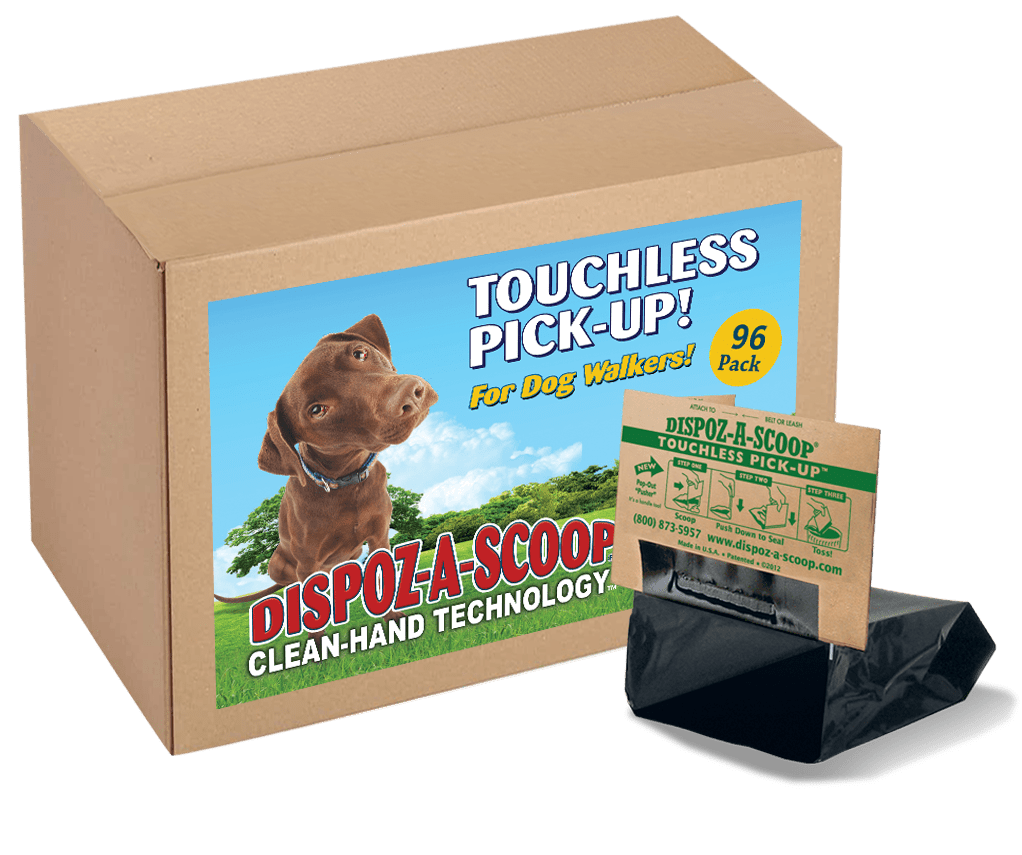 Dispoz - A - Scoop® Dog Poop Clean - up! No Touch! - The Snag Bin