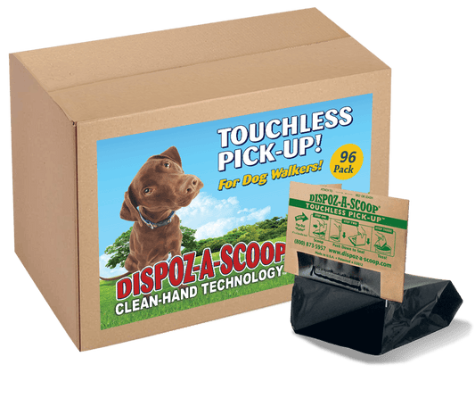 Dispoz - A - Scoop® Dog Poop Clean - up! No Touch! - The Snag Bin