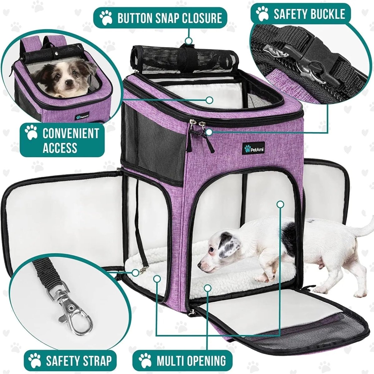 Dog and cats Backpack Carrier - The Snag Bin