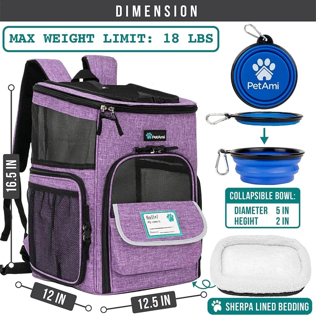 Dog and cats Backpack Carrier - The Snag Bin
