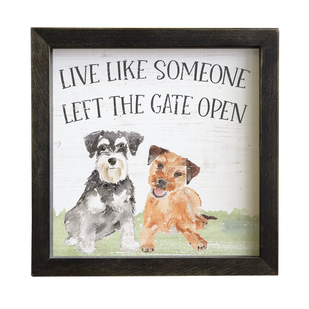 Dog Canvas - The Snag Bin