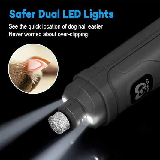 Dog nails easier with 2 LED Lights, low noise - The Snag Bin