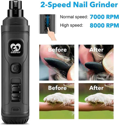 Dog nails easier with 2 LED Lights, low noise - The Snag Bin