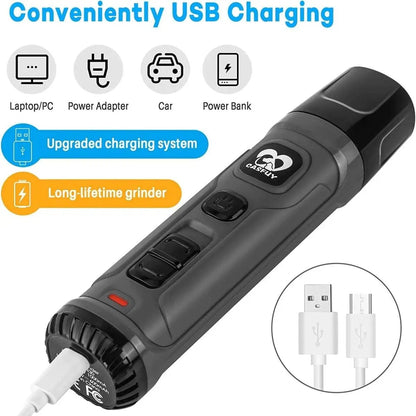 Dog nails easier with 2 LED Lights, low noise - The Snag Bin