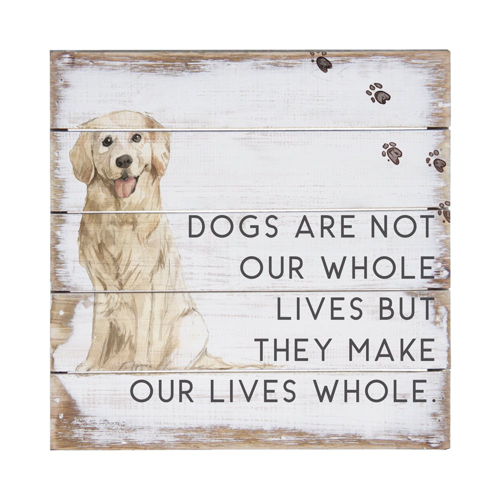 Dog pallet painting - The Snag Bin