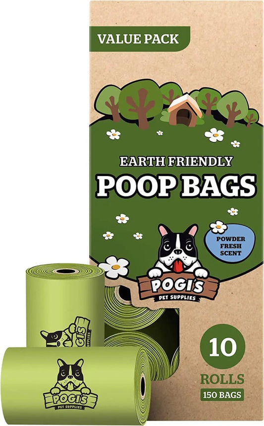 Dog Poop Bags - 10 Rolls (150 Doggie Poop Bags) - The Snag Bin