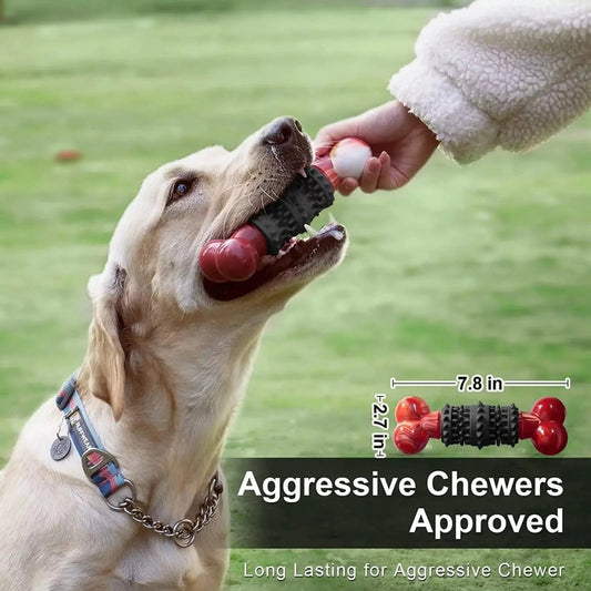 Dog Toys for Aggressive Chewers Bone - The Snag Bin