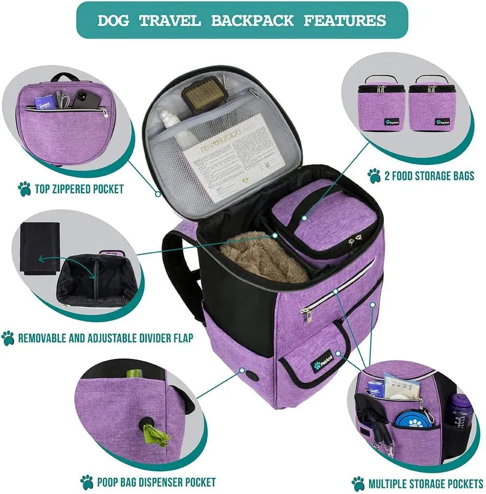 Dog Travel Bag Backpack - The Snag Bin