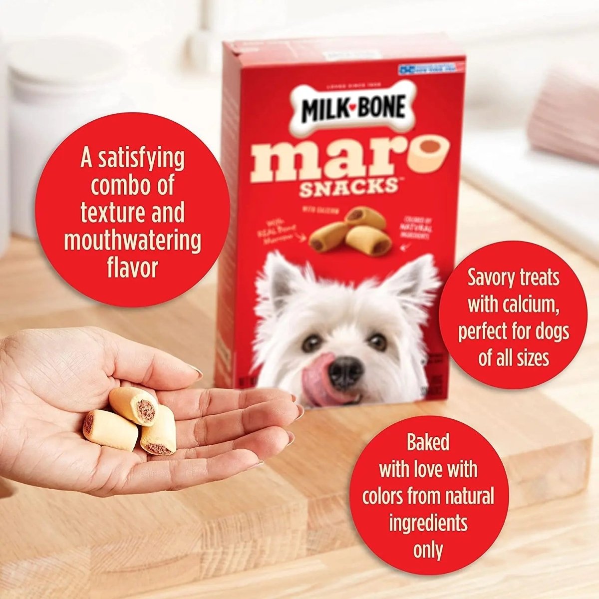 Dog treats Marosnacks, 40 Ounce - The Snag Bin