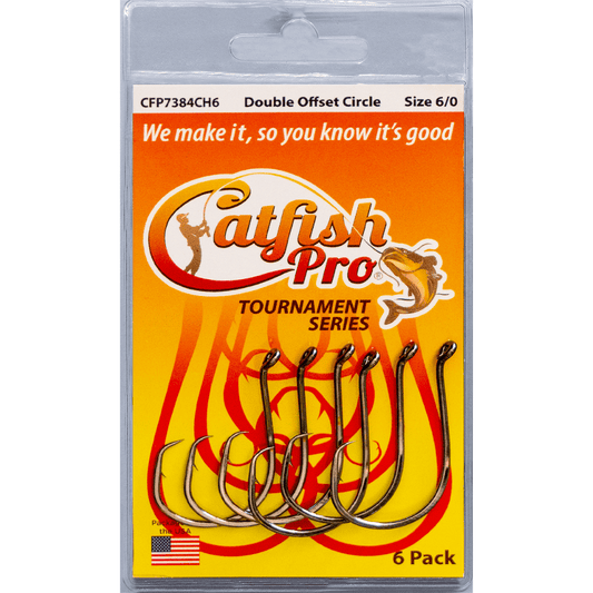 Double Offset Circle Hooks 6/0 - The Snag Bin