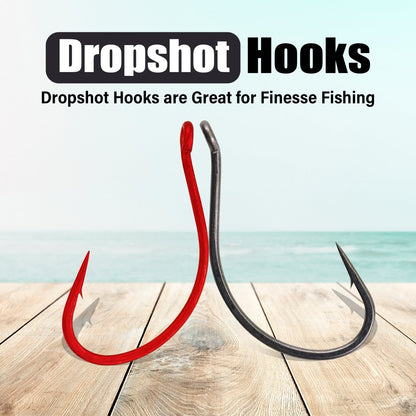 Drop Shot Hooks - Pack of 50 - The Snag Bin