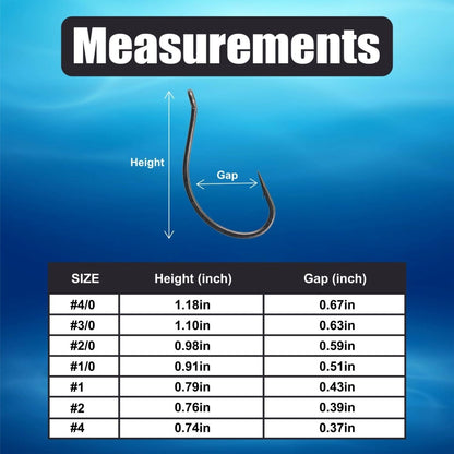 Drop Shot Hooks - Pack of 50 - The Snag Bin