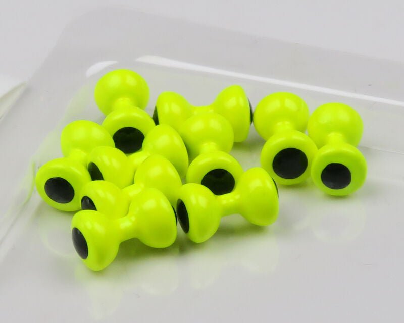 Dumbell Painted Lead Eyes - The Snag Bin